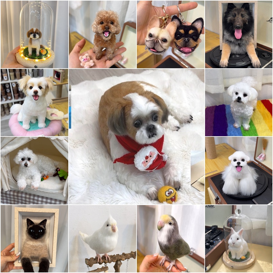 까망콕 양모펠트 까망콕 양모펠트 공방 시공 사진
